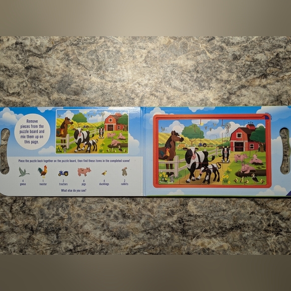 Melissa & Doug Magnetic Take A long Jigsaw Puzzles - Picture 3 of 4